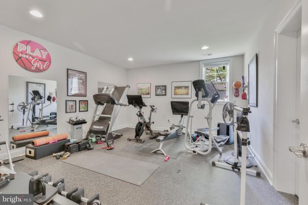 Fitness Equipment, Interior, Recessed Lighting