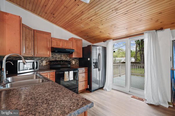 Interior, Kitchen, Wooden Ceilings, Wood Texture Flooring