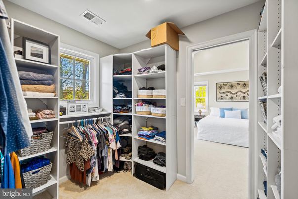 Bedroom, Interior, Recessed Lighting, Walk-in Closets