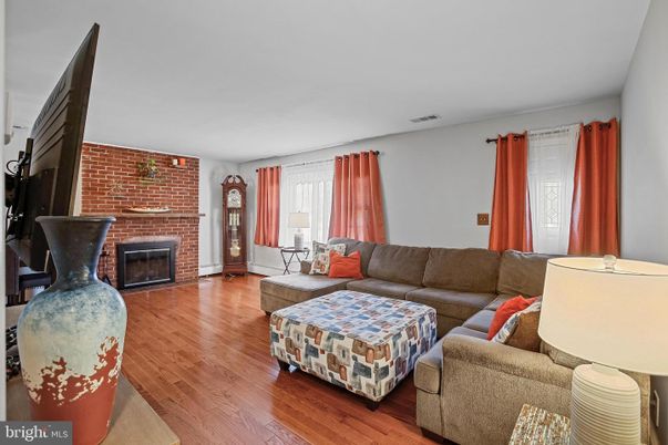 Fireplace, Interior, Living room, Stone Walls, Wood Texture Flooring