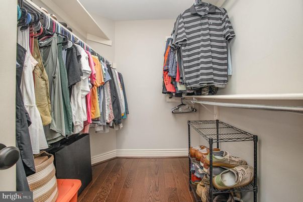 Interior, Walk-in Closets, Wood Texture Flooring