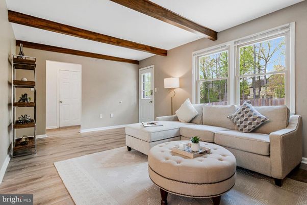 Interior, Living room, Wooden Beams, Wood Texture Flooring