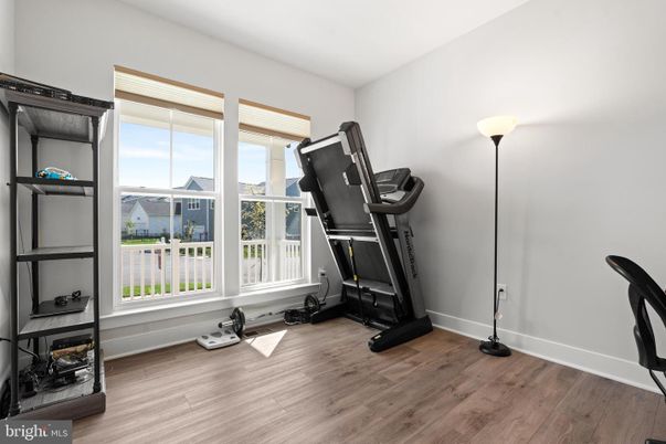 Fitness Equipment, Interior, Wood Texture Flooring