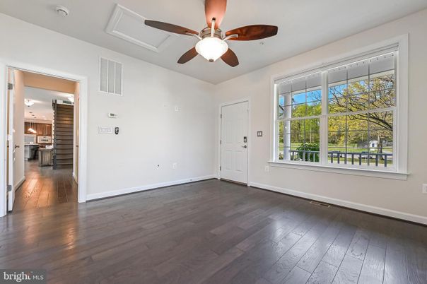 Empty room, Interior, Wood Texture Flooring
