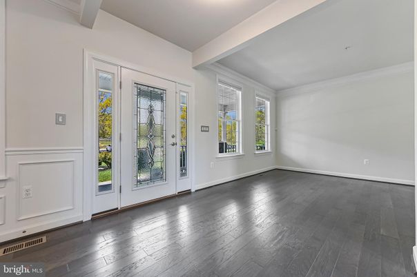 Empty room, Interior, Wood Texture Flooring
