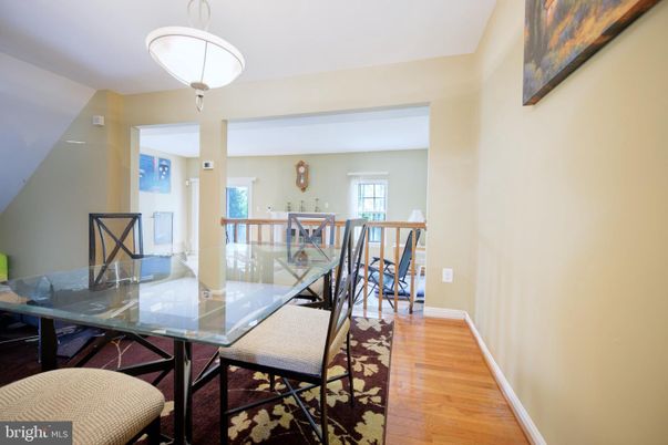 Dining room, Interior, Wood Texture Flooring