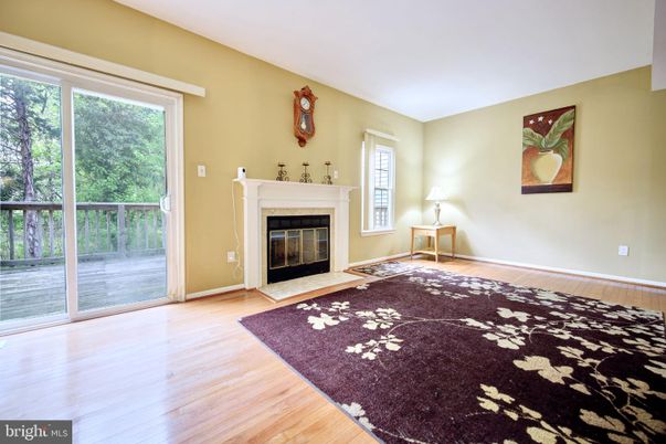 Empty room, Fireplace, Interior, Wood Texture Flooring