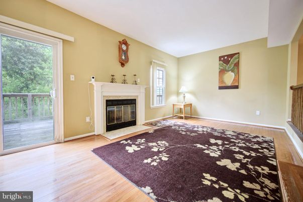 Fireplace, Interior, Wood Texture Flooring
