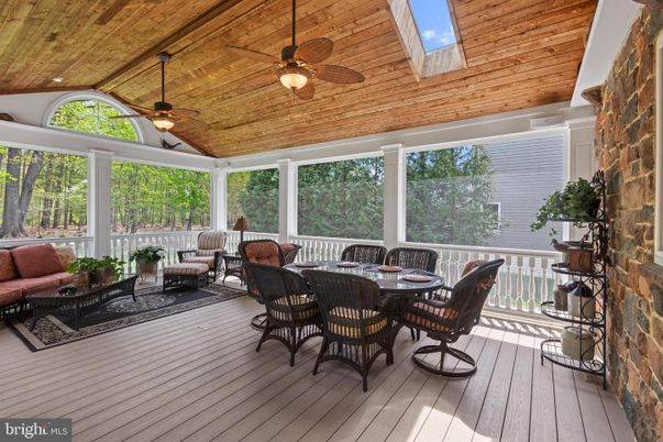 Dining room, Interior, Living room, Stone Walls, Sun Room, Wooden Ceilings, Wood Texture Flooring