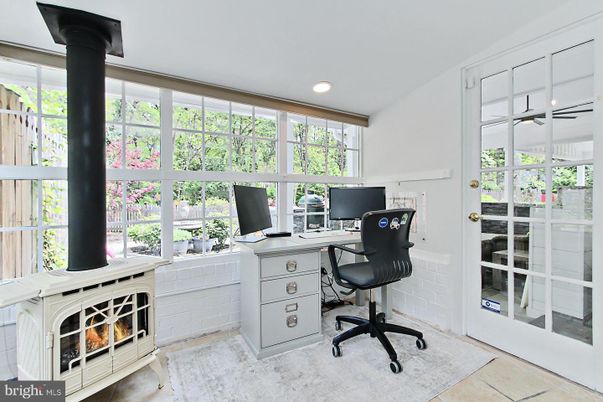 Home Office, Interior, Recessed Lighting