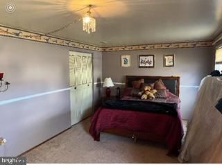 Bedroom, Chandelier, Interior