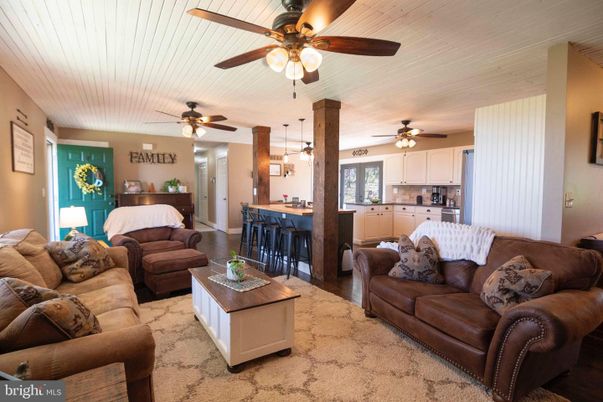 Interior, Kitchen, Living room, Pendant Lights
