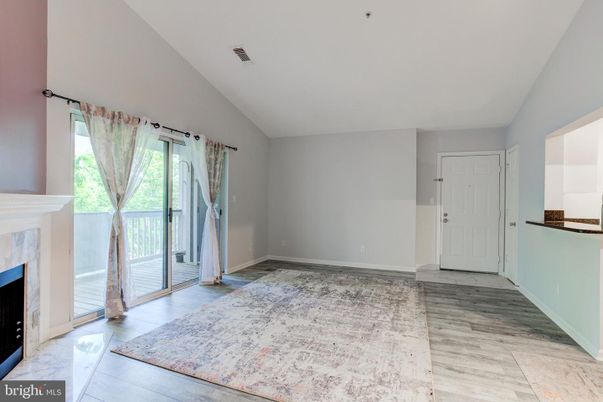 Empty room, Fireplace, Interior, Wood Texture Flooring