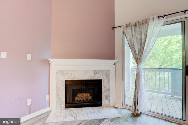Fireplace, Interior, Marble, Wood Texture Flooring