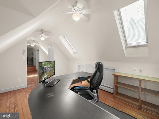 Home Office, Interior, Wood Texture Flooring