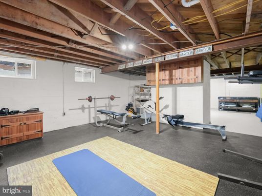 Fitness Equipment, Interior, Wooden Beams, Wood Texture Flooring
