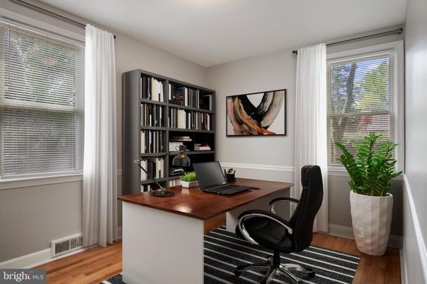 Home Office, Interior, Wood Texture Flooring