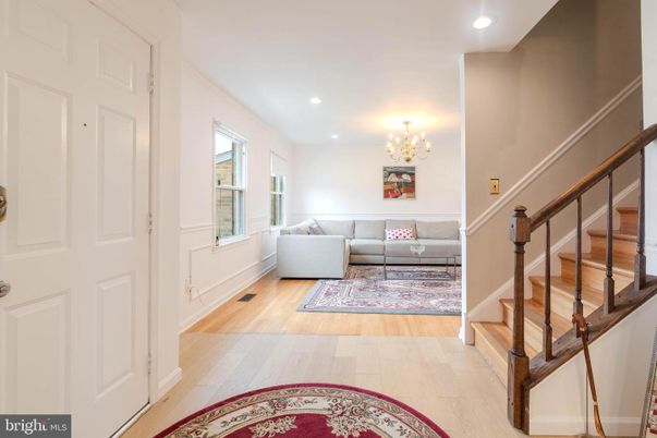 Chandelier, Interior, Living room, Recessed Lighting, Wood Texture Flooring