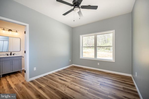 Bathroom, Empty room, Interior, Wood Texture Flooring
