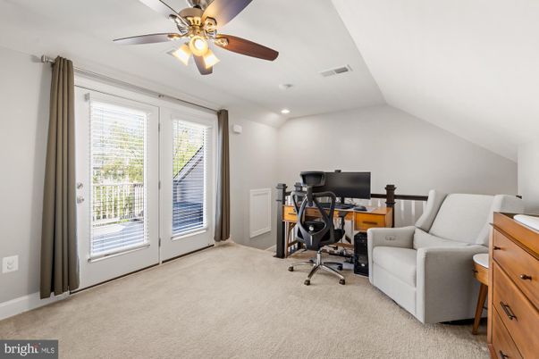 Home Office, Interior, Recessed Lighting