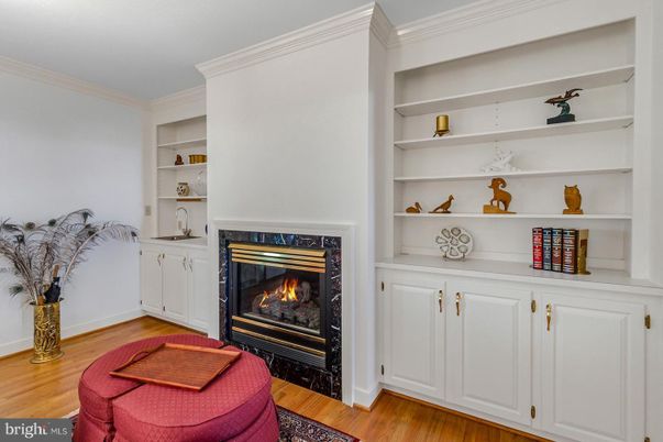 Fireplace, Interior, Wood Texture Flooring