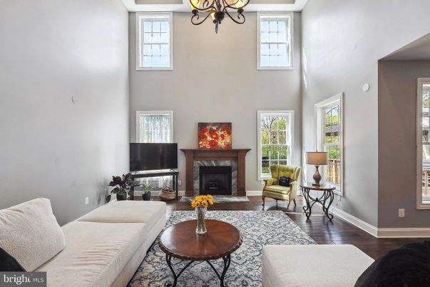 Chandelier, Fireplace, Interior, Living room, Wood Texture Flooring