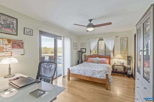 Bedroom, Home Office, Interior, Wood Texture Flooring