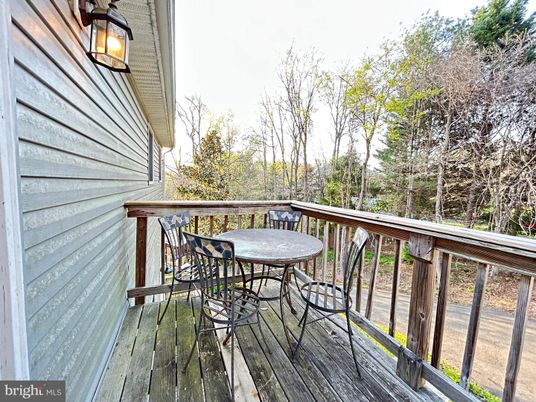 Exterior, Wood Texture Flooring