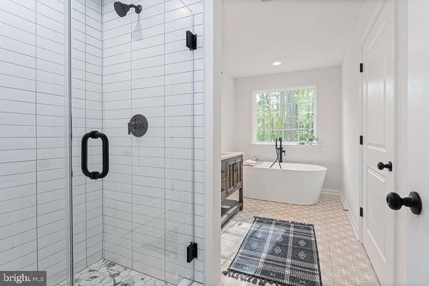 Bathroom, Free Standing Baths, Interior, Recessed Lighting