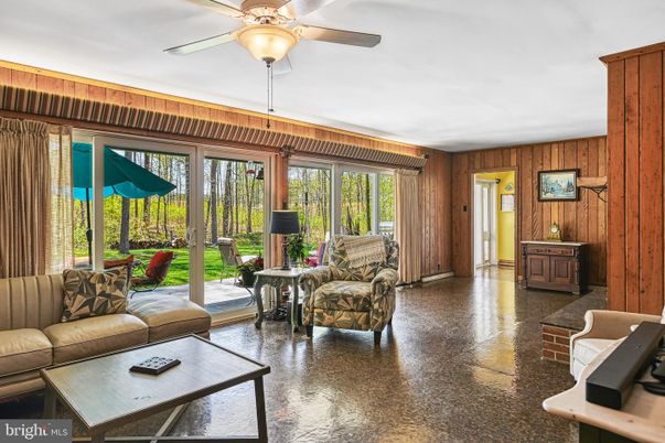 Interior, Living room, Wooden Walls