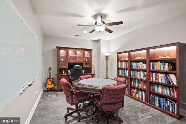 Home Office, Interior, Wood Texture Flooring