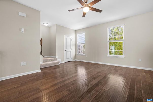 Empty room, Interior, Wood Texture Flooring