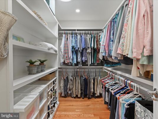 Interior, Recessed Lighting, Walk-in Closets, Wood Texture Flooring