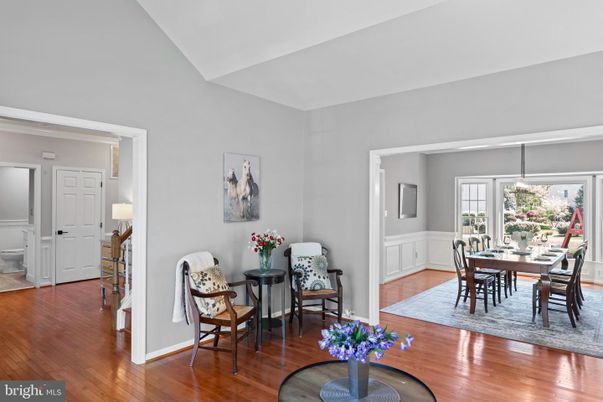 Dining room, Interior, Wood Texture Flooring