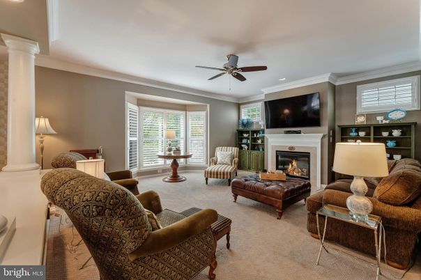 Fireplace, Interior, Living room, Recessed Lighting