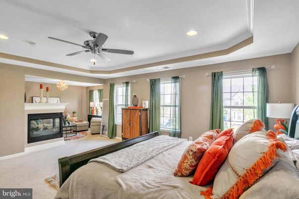 Bedroom, Fireplace, Interior, Recessed Lighting