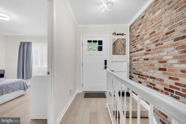 Interior, Stone Walls, Wood Texture Flooring