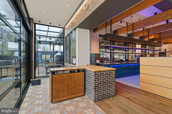 Interior, Kitchen, Pendant Lights, Recessed Lighting, Wooden Beams, Wood Texture Flooring