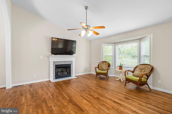 Empty room, Fireplace, Interior, Wood Texture Flooring