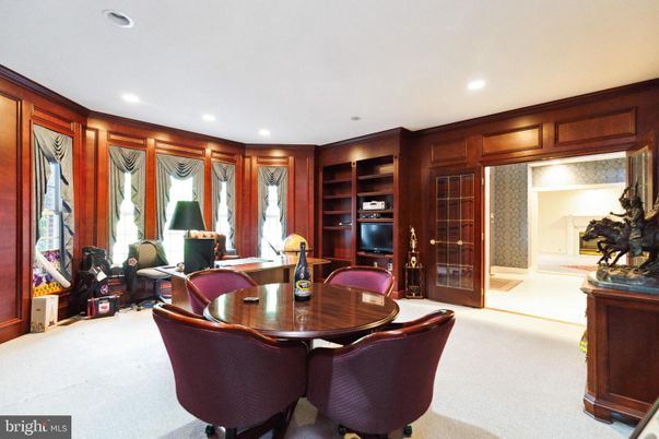 Home Office, Interior, Recessed Lighting