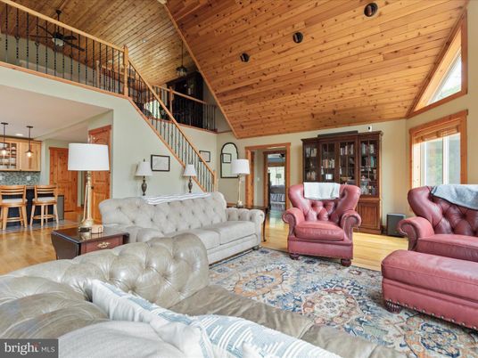 Dining room, Interior, Living room, Pendant Lights, Wooden Ceilings, Wood Texture Flooring
