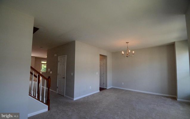 Chandelier, Empty room, Interior