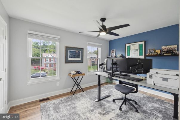 Home Office, Interior, Wood Texture Flooring