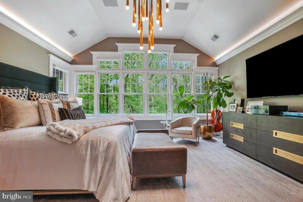Bedroom, Interior, Pendant Lights