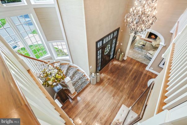 Chandelier, Interior, Wood Texture Flooring