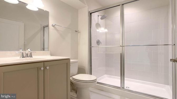 Bathroom, Glass Shower, Interior