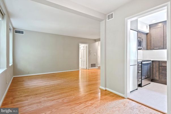 Empty room, Interior, Kitchen, Wood Texture Flooring