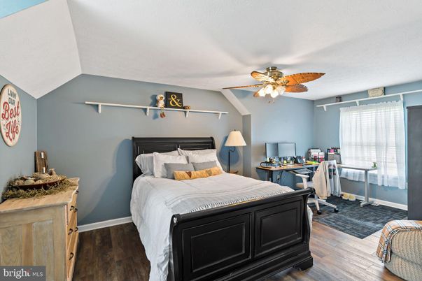 Bedroom, Home Office, Interior, Wood Texture Flooring