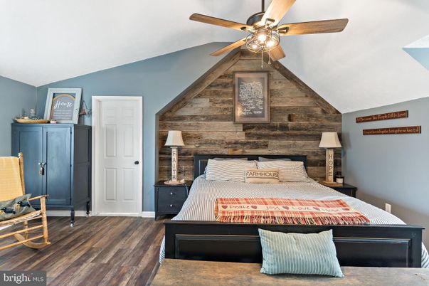 Bedroom, Interior, Wood Texture Flooring, Wooden Walls