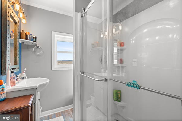 Bathroom, Glass Shower, Interior